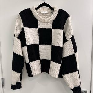 FRAME checkered sweater size XL